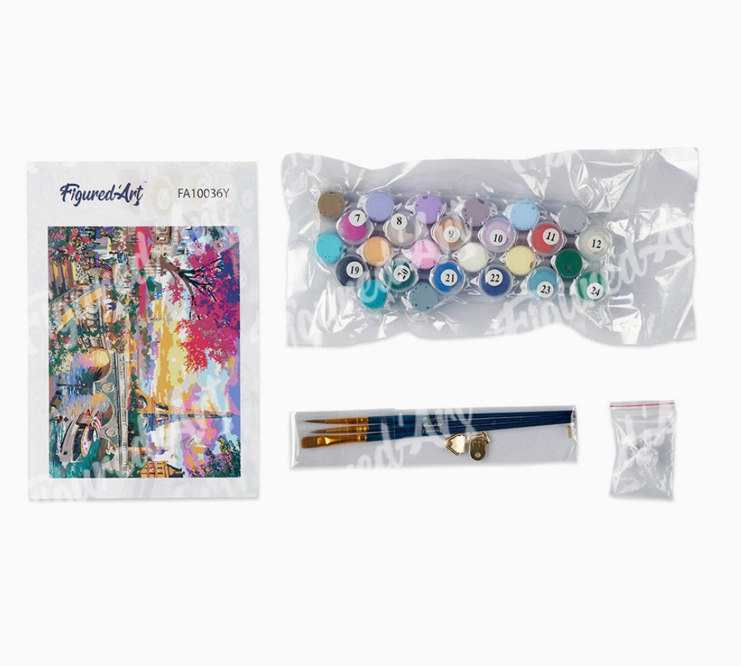 Paint By Numbers Rolled