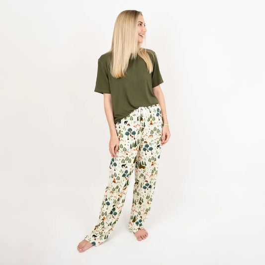 Relaxed Lounge Pajama Pants - In the Woods
