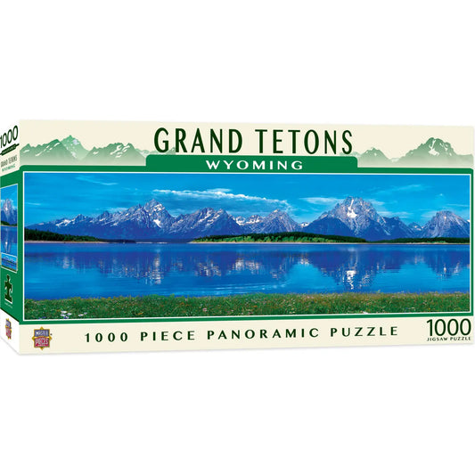 Grand Tetons 1000 Piece Panoramic Puzzle