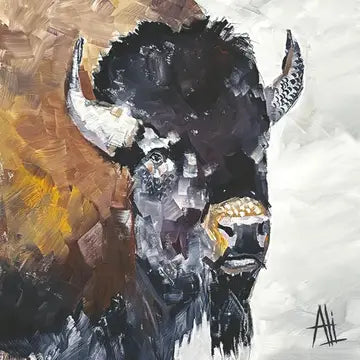 Frontier Buffalo - Cocktail Napkin