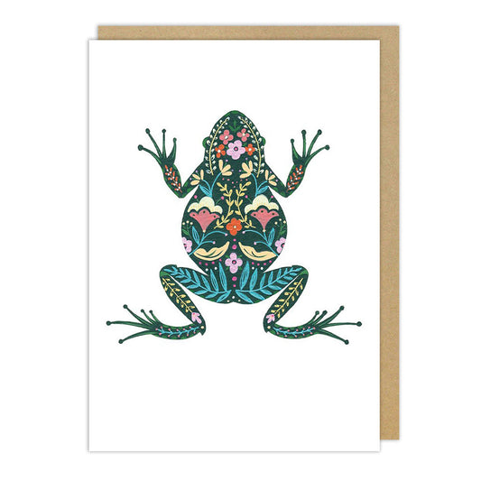 NC Emboss Frog Art