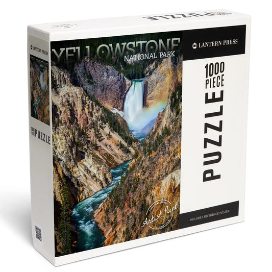 Yellowstone National Park, Artist Point 1000 Piece Puzzle