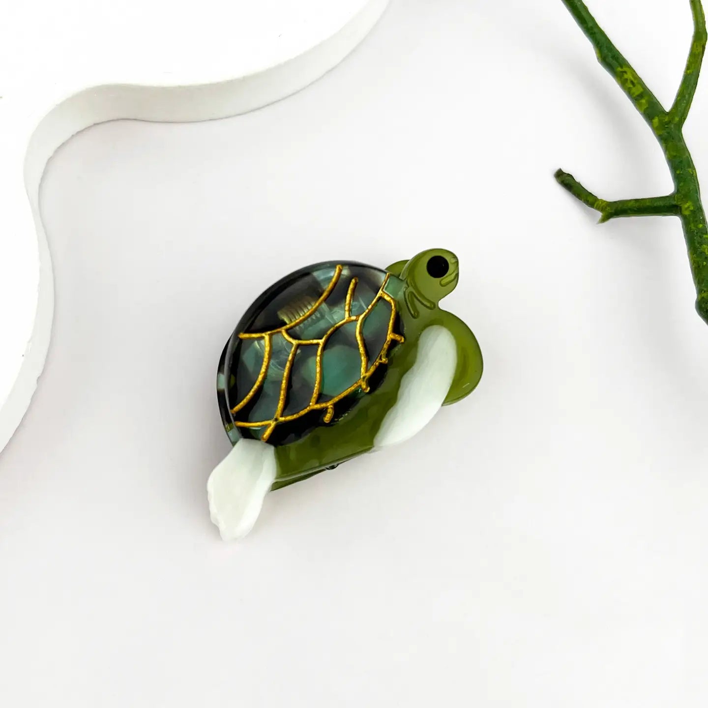 Mini Cute Turtle Hair Claw Clip