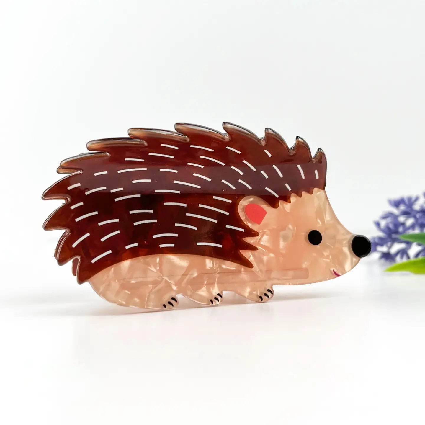 Cute Hedgehog Hair Claw Clip