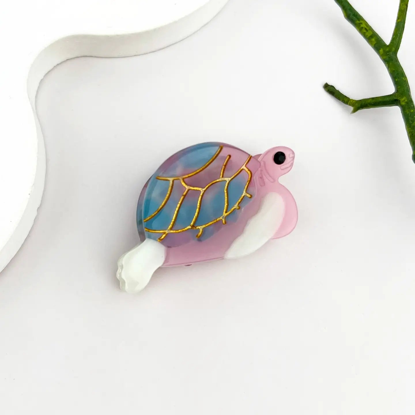 Mini Cute Turtle Hair Claw Clip