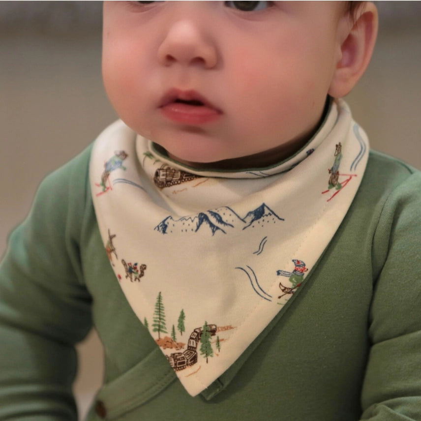 Mountain Express - Kerchief Bib