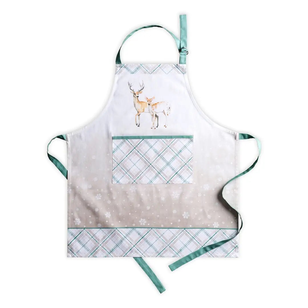 Deer In The Woods- 100% Cotton Apron