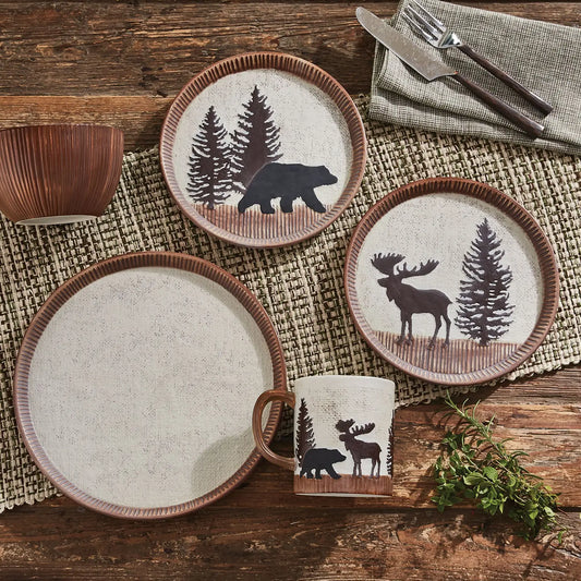 Wilderness Trail Moose Salad Plate