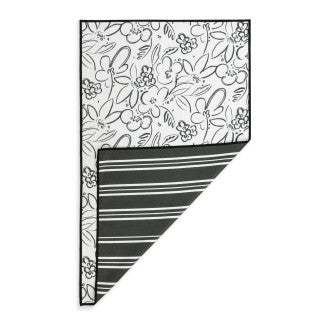 Absorbent 2Sided Towel Modern Floral