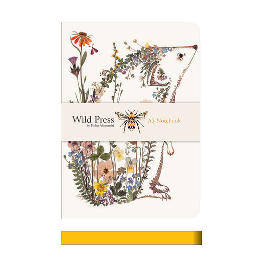 A5 Notebook Garden Hedgehog