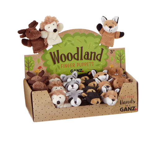 Woodland Finger Puppets Assorted