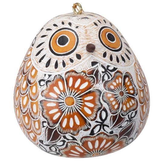 Ornament Gourd Snowy Owl