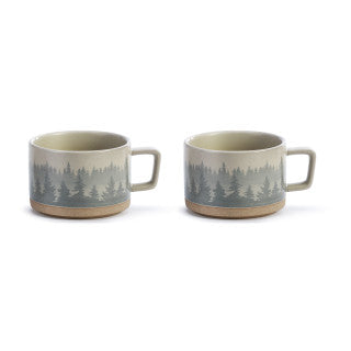 Forest Mist Soup Mug Set