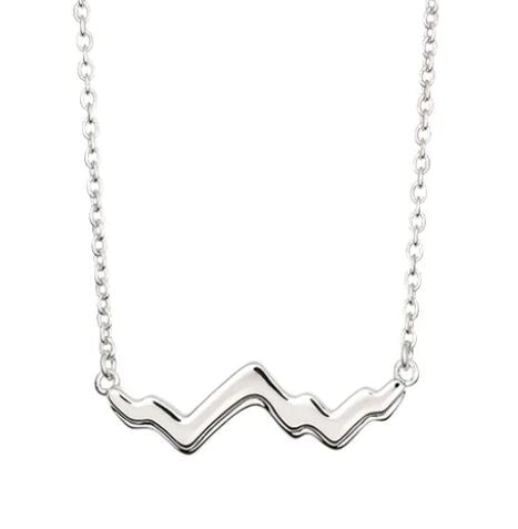Necklace SS Teton Outline