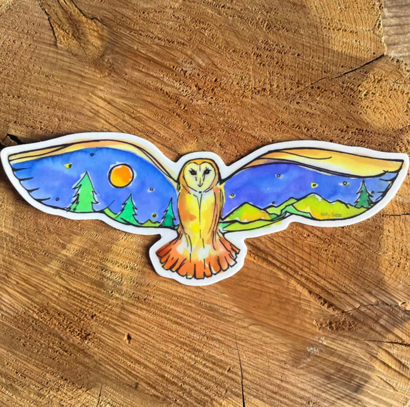 Sticker Owlscape
