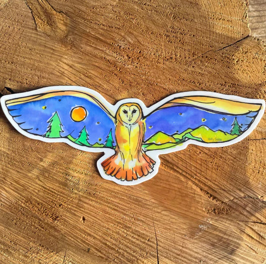 Sticker Owlscape