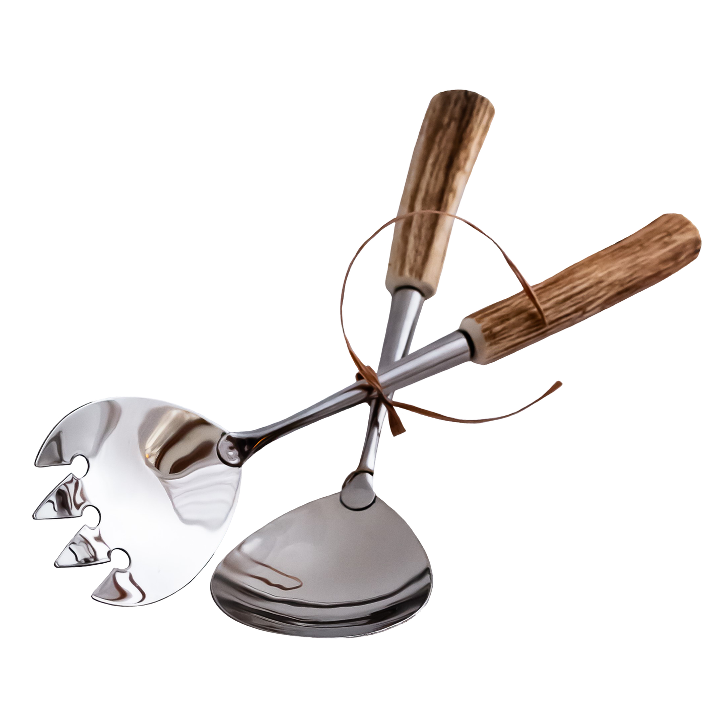 Antler Salad Serving Set Small