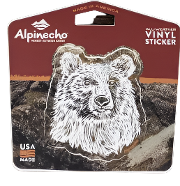 Bear Sticker Alpinecho