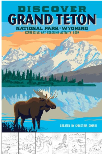Color Book Discover Grand Teton