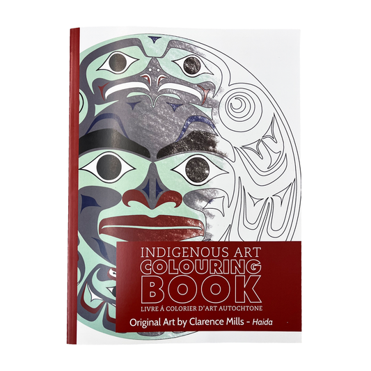 Indigenous Art Coloring Book - Clarence Mills