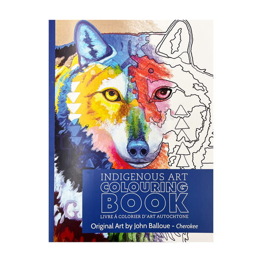 Indigenous Art Coloring Book - John Balloue