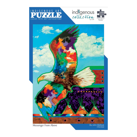 Indigenous Collection Puzzle 'Messenger Above'