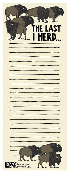 Notepad Last I Herd