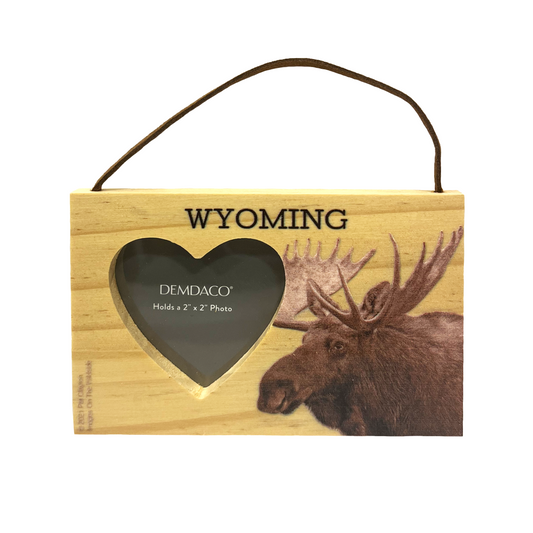 Wyoming Moose Ornament