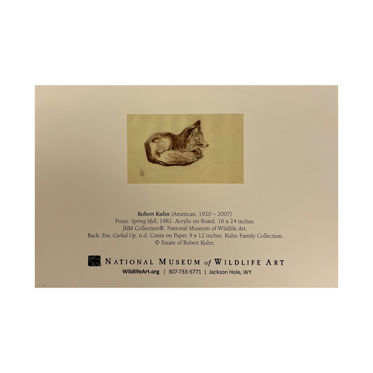 Bob Kuhn 'Spring Idyll' Notecard