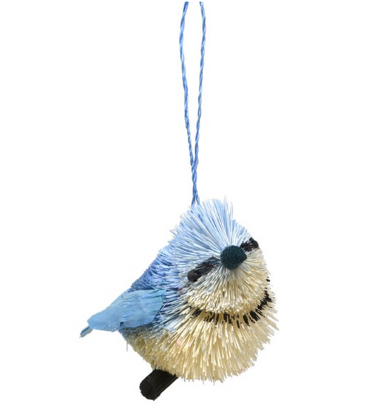 BrushArt Ornament Blue Bird