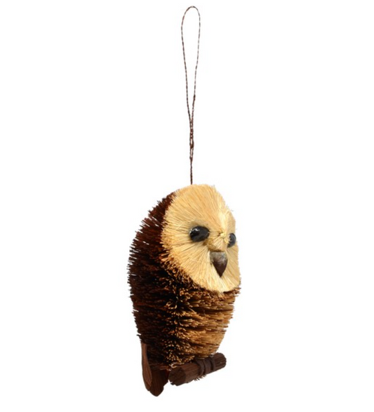BrushArt Ornament Owl w/ Branch