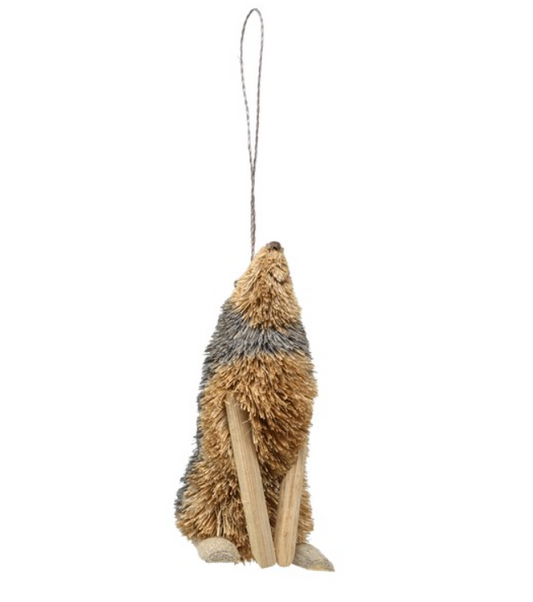BrushArt Ornament Wolf