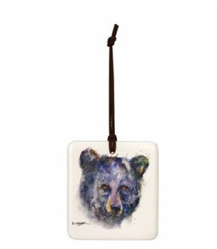 Ornament Determined Bear Bone