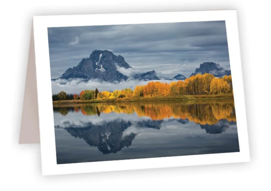 NC AR Mountain Range in Fall