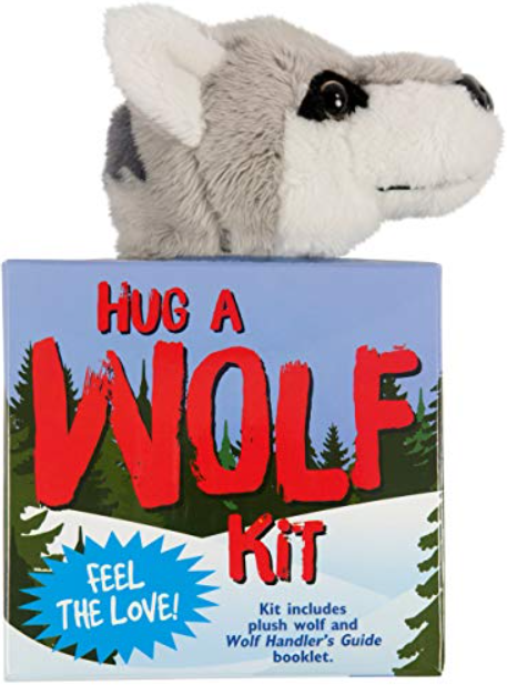 Book Hug a Wolf Kit