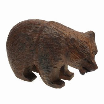 Ironwood Bear with Fish Small