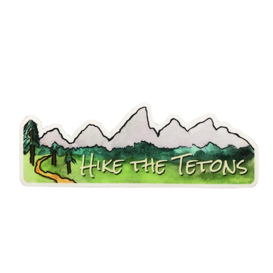 Sticker Hike the Tetons