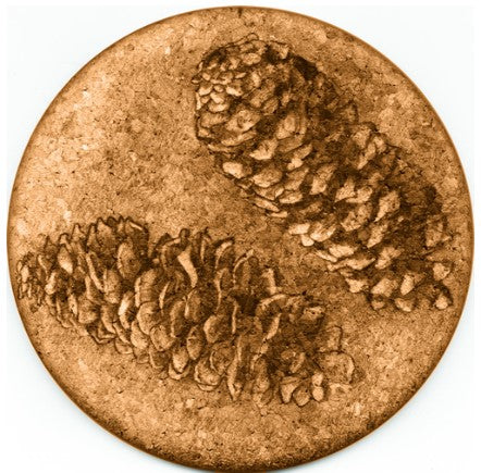 Coaster Pine Cones